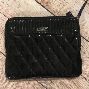 Coach Patent Leather IPad case